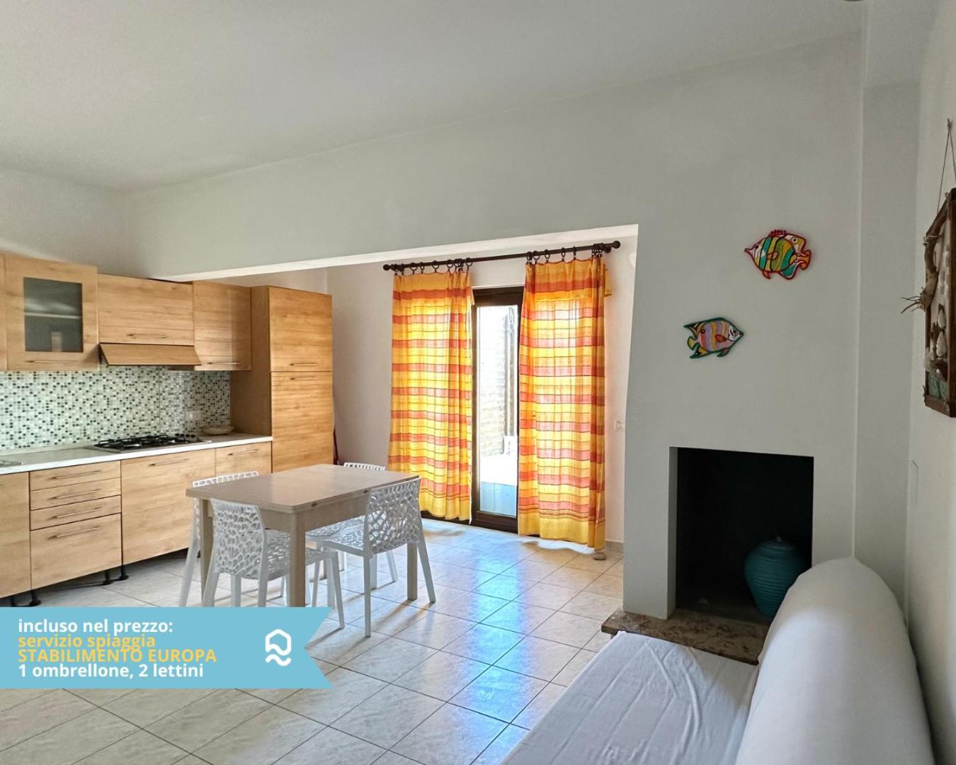 Rs316 - Marcelli, Bilocale In Residence Fronte Mare Pt Bagian luar foto