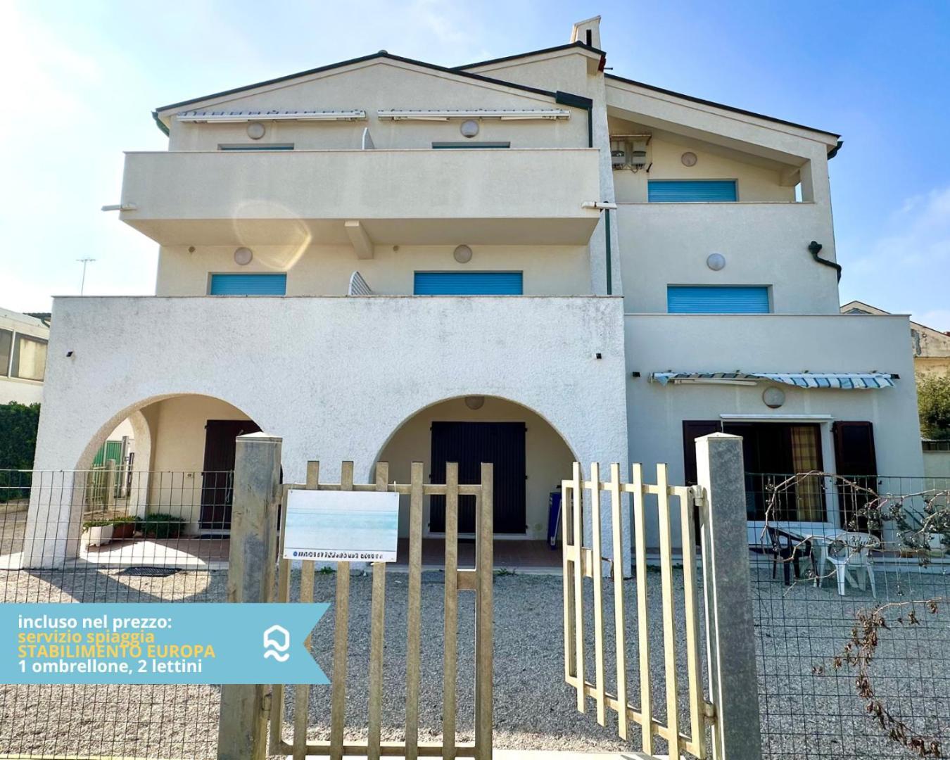 Rs316 - Marcelli, Bilocale In Residence Fronte Mare Pt Bagian luar foto