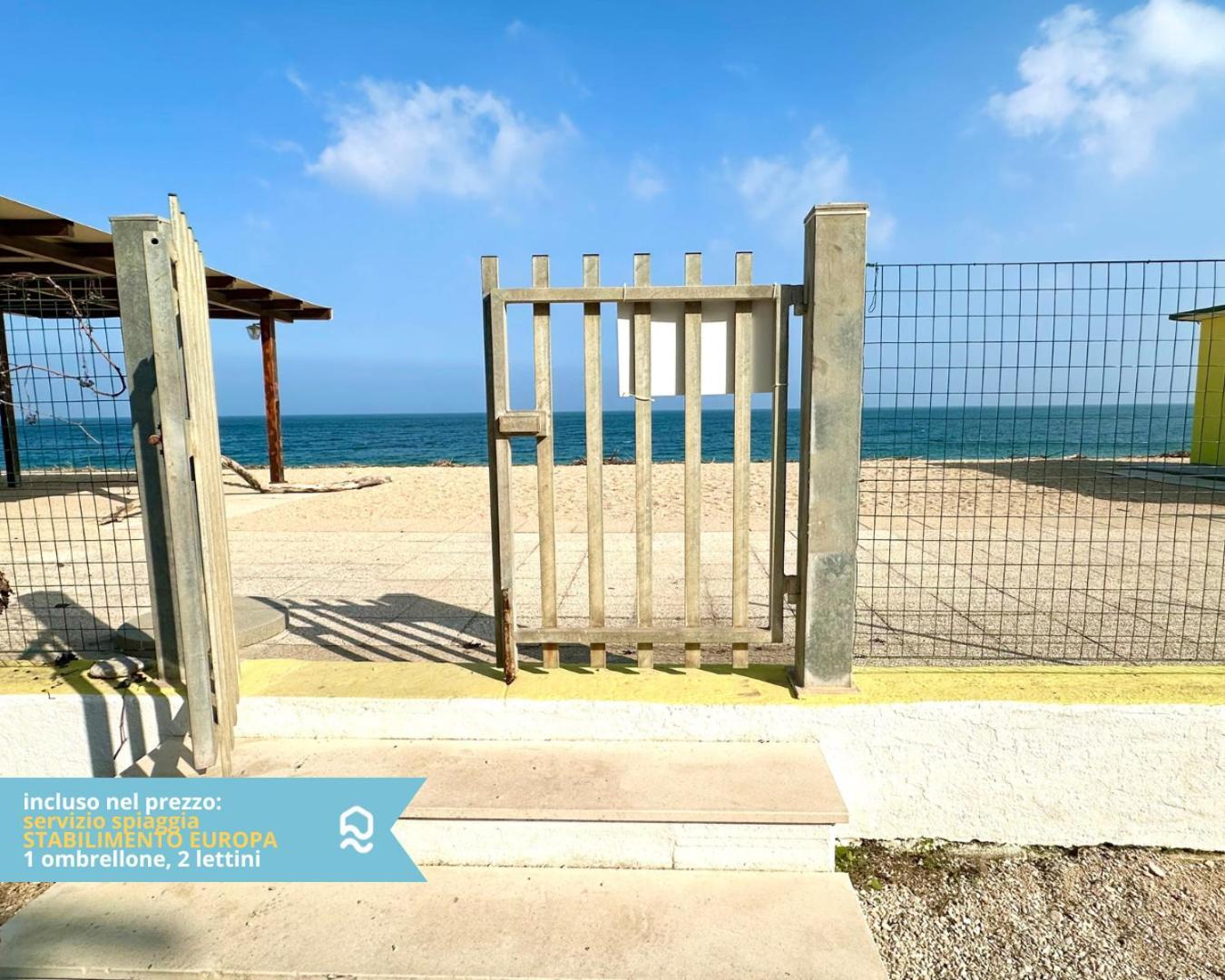 Rs316 - Marcelli, Bilocale In Residence Fronte Mare Pt Bagian luar foto